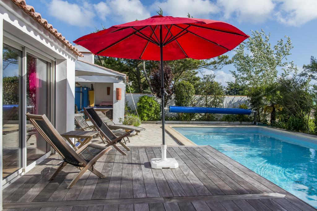 נוארמוטייה-אן-ליל Les Yeux Bleus Bed & Breakfast מראה חיצוני תמונה