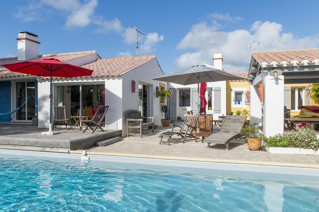 נוארמוטייה-אן-ליל Les Yeux Bleus Bed & Breakfast מראה חיצוני תמונה