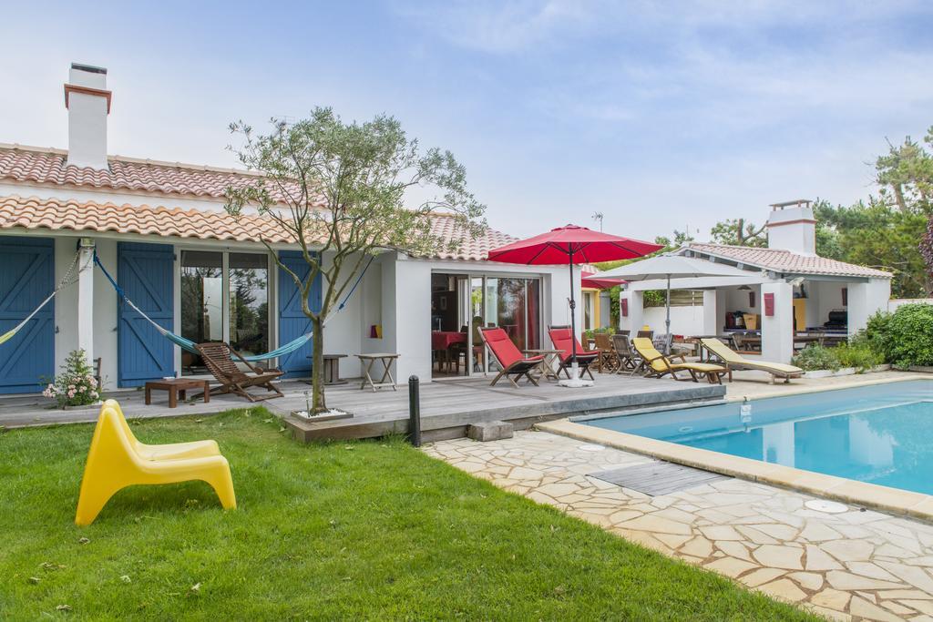 נוארמוטייה-אן-ליל Les Yeux Bleus Bed & Breakfast מראה חיצוני תמונה