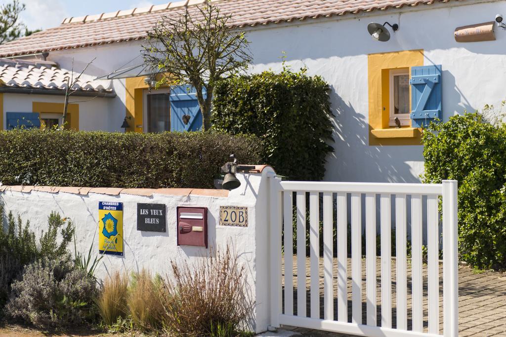 נוארמוטייה-אן-ליל Les Yeux Bleus Bed & Breakfast מראה חיצוני תמונה