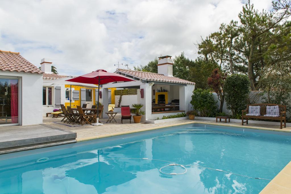 נוארמוטייה-אן-ליל Les Yeux Bleus Bed & Breakfast מראה חיצוני תמונה