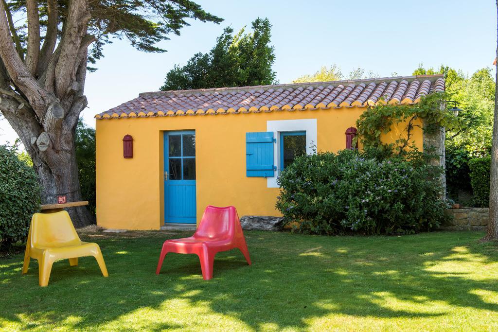 נוארמוטייה-אן-ליל Les Yeux Bleus Bed & Breakfast מראה חיצוני תמונה