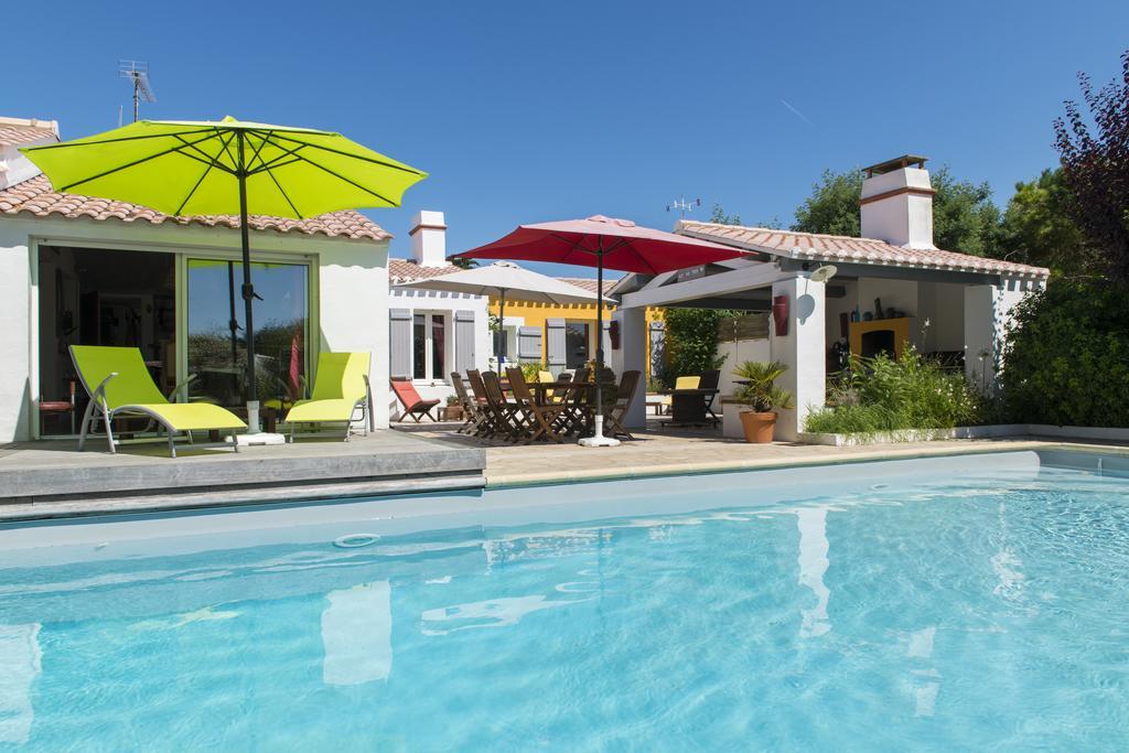 נוארמוטייה-אן-ליל Les Yeux Bleus Bed & Breakfast מראה חיצוני תמונה